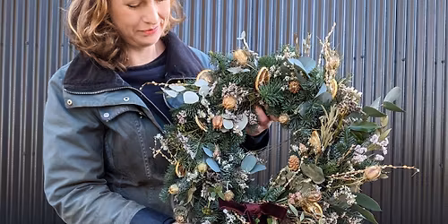 Christmas Wreath Making with North and Flower