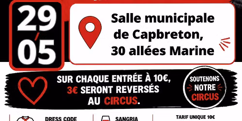 Soir\u00e9e Chorale G\u00e9ante \/ Soutien au Circus \/ SP\u00c9CIALE FERIA | 