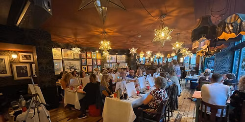 Painting party at Manahatta in Edinburgh