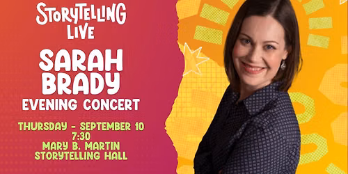An Evening Concert with Storyteller Sarah Brady