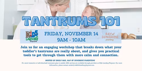 Tantrums 101 Workshop