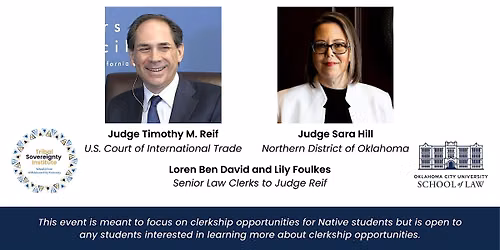 Judicial Clerkship Opportunities for Native Students