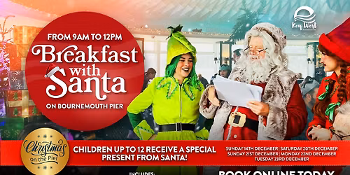 Breakfast With Santa on Bournemouth Pier