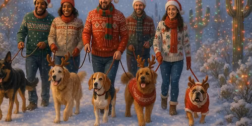 Holiday Group Dog Pack Walk for Leash Manners & Socialization - 12\/22\/26 - 6:30pm