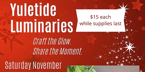 Yuletide Luminaries POP-IN