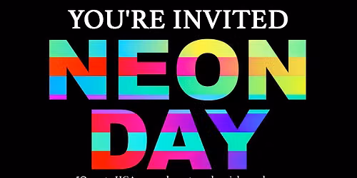 Neon Dress Up Day