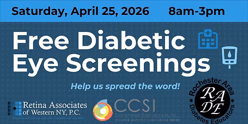 Free Diabetic Eye Screenings
