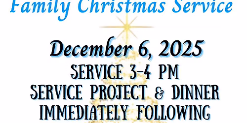 Family Christmas Service: The CHRISTmas Tree