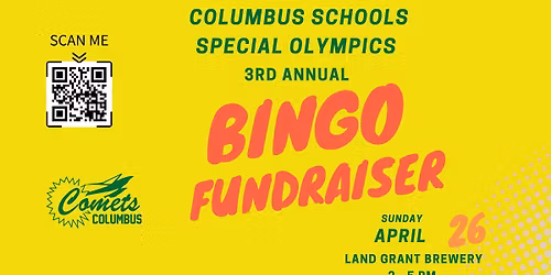 Third Annual Comets Bingo Fundraiser