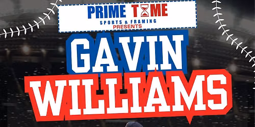 Gavin Williams Autograph Signing Event