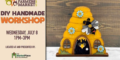 DIY Handmade Workshop at Callingwood: Beehive Tealight Holder