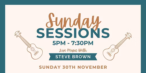 Sunday Sessions: Steve Brown