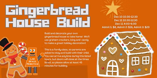 Messy Engineering: Gingerbread House Build