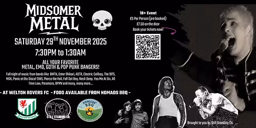 Midsomer Metal - Emo\/Pop-Punk\/Metal Night!