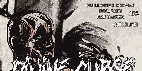 FROZEN GUILLOTINE: DIVINE CURSE\/CRIMSON ASPHALT\/FLESH VENDOR\/FLESH GUZZLER