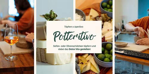 Potteritivo: T\u00f6pfern & Aperitivo