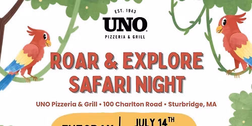 Roar & Explore Safari Night at UNOs