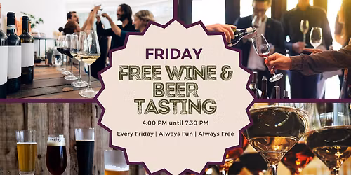 Friday Wine & Beer Tasting