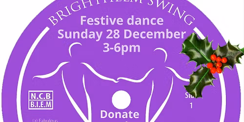 Strictly Swing Festive December tea dance with Brighthelm Swing