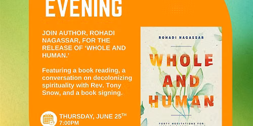 'Whole & Human' by Rohadi - Book Launch Event