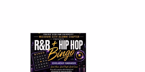 PVAMU Mo City Alumni R&B Hip Hop Bingo