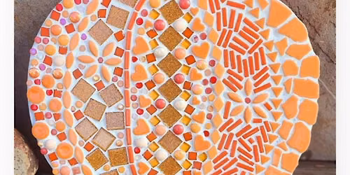 Mosaic pumpkins Craft & Sip at Blue Sky Vineyard