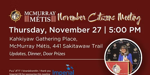 November Citizens Meeting