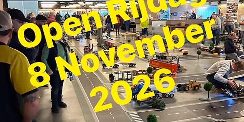 Open Rijdag 8 november 2026