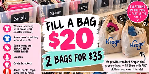 Bag Sale - $20