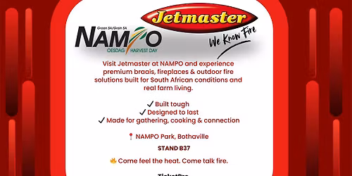 Jetmaster at NAMPO Harvest Day 2026