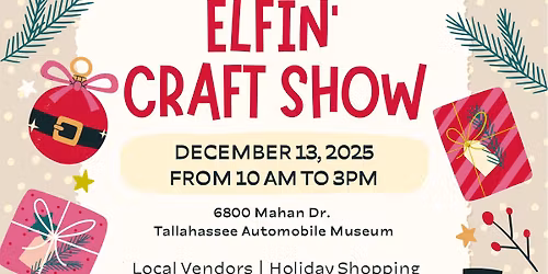Elfin\u2019 Craft Show- Dec. 13, 2025