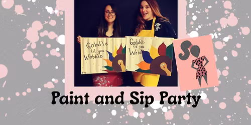 Paint and Sip Party