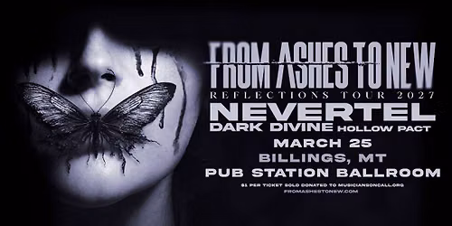 From Ashes to New \u2013 Reflections Tour 2027