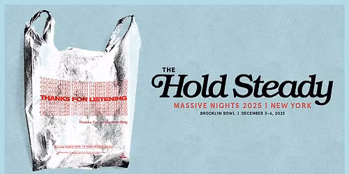 The Hold Steady - Massive Nights 2025: 10 Years of Killer Parties!