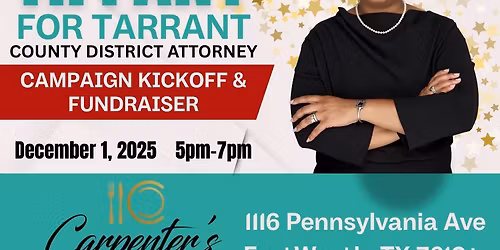 Campaign kickoff and Fundraiser