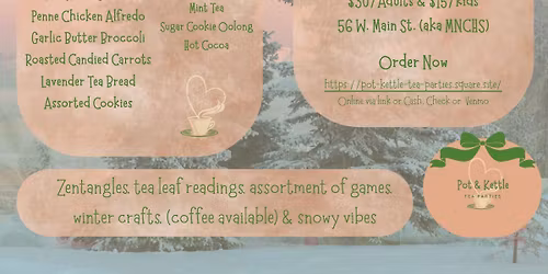 Winter Brunch Tea Party