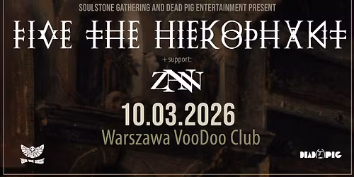 Five The Hierophant \u2022 10.03 \u2022 Warszawa, VooDoo Club