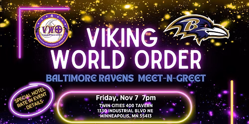 VWO & Ravens Meet & Greet