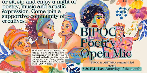 BIPOC Poetry Open Mic