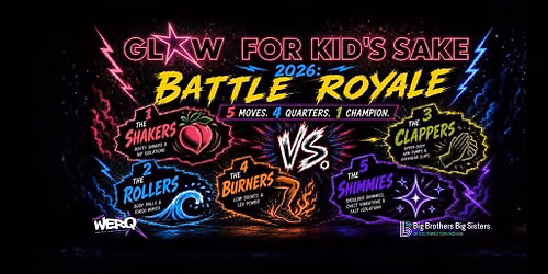 BBBS Glow for Kids' Sake charityWERQ: Battle Royale