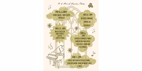 Patrick Flannery and Marie Herrington: New Music for Voice, Piano and Electronics