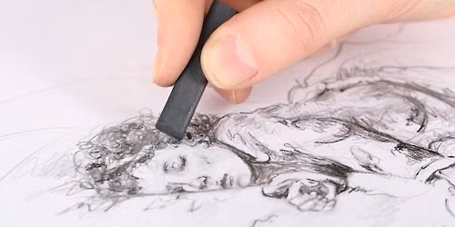 Charcoal Portrait Drawing Class