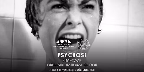 Cin\u00e9-concert - Psychose - Hitchcock