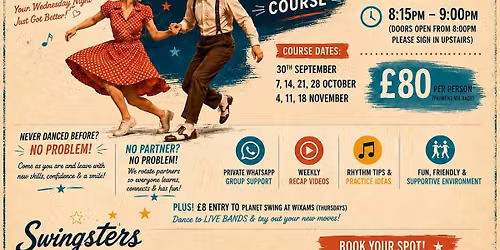 Ready, Set, Swing - 8 week Beginners Course