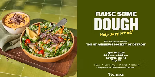 Panera Bread Fundraiser for the Detroit Scots