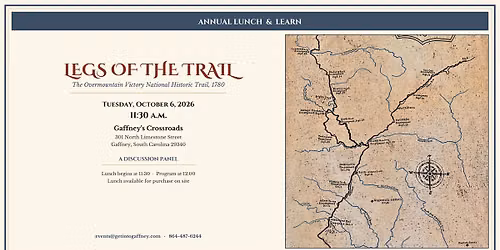 Legs of the Trail LUNCH & LEARN 