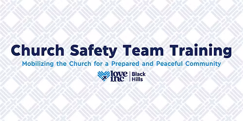 Church Safety Team Training