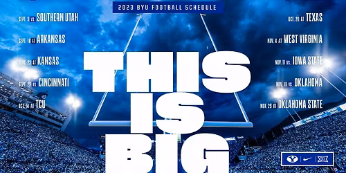 Parking BYU Cougars at Iowa State Cyclones Football