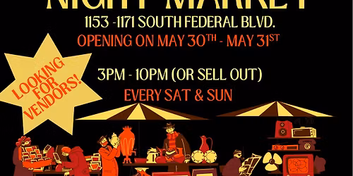 Wong & Federal Night Market Grand Opening\ud83c\udf89\ud83e\udde7