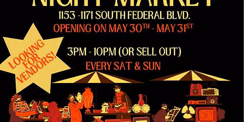 Wong & Federal Night Market Grand Opening\ud83c\udf89\ud83e\udde7